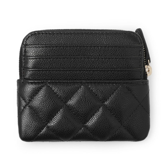 Chanel Coin Case Wallet Black MATELASSE - Picture 3 of 7